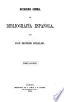 Diccionario general de bibliografía española