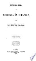 Diccionario general de Bibliografía española