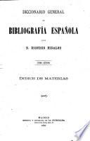 Diccionario general de bibliografía española