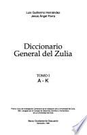 Diccionario general del Zulia: A-K