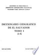 Diccionario geográfico de El Salvador