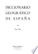 Diccionario geográfico de España