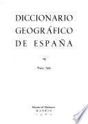 Diccionario geográfico de España