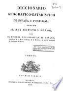 Diccionario geográfico-estadístico de España y Portugal: (486 p., [2] map. pleg., [1] h. pleg.)