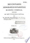Diccionario geografico-estadistico de España y Portugal: España: Esparaz-Hoceja (L. S.), 1826