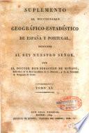 Diccionario geografico-estadistico de España y Portugal