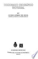 Diccionario geográfico universal