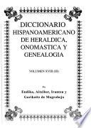 Diccionario hispanoamericano de heráldica, onomástica y genealogía: (III) Alemparte-Amboage