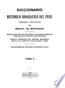 Diccionario histórico-biográfico del Perú