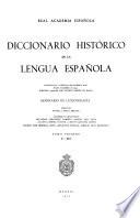 Diccionario histórico de la lengua española