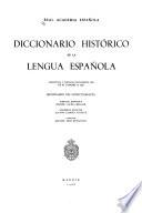 Diccionario histórico de la lengua española