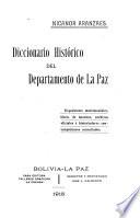 Diccionario histórico del departamento de La Paz