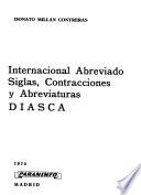 Diccionario internacional abreviado de siglas, contracciones y abreviaturas, DIASCA