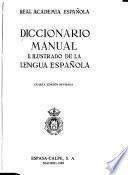 Diccionario manual e ilustrado de la lengua española