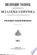 Diccionario nacional, ó Gran diccionario clásico de la lengua española
