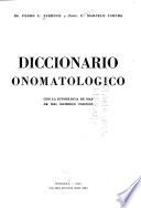 Diccionario onomatológico