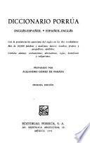 Diccionario Porrúa: inglés-español, español-inglés
