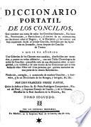 Diccionario portatil de los concilios
