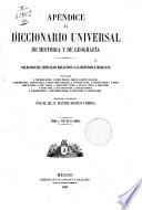 Diccionario universal de historia y de geografia ...
