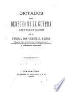Dictados del derecho de la guerra