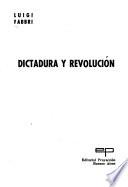 Dictadura y revolución