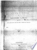 Dictamen del doctor Ramon Zubizarreta sobre el valor legal de los titulos de Madama Linch en la reclamación de las 3,000 y pico de leguas