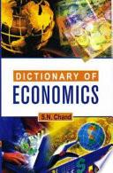 Dictionary of Economics