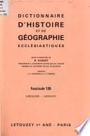 Dictionnaire d'histoire et de géographie ecclésiastiques: Grégoire-Haeglsperger
