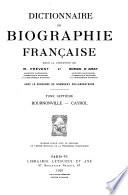Dictionnaire de biographie française