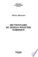 Libro Dictionnaire du roman policier nordique