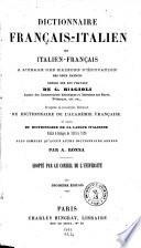 Dictionnaire français-italien et italien-français à l'usage des maisons d'éducation des deux nations