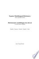 Dictionnaire multilingue du cheval
