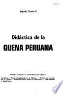 Didáctica de la quena peruana
