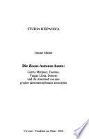 Die Boom-Autoren heute