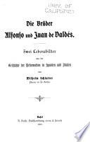 Die brüder Alfonso und Juan de Valdés