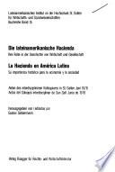 Die Lateinamerikanische Hacienda