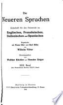 Die Neueren Sprachen