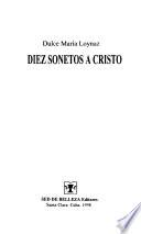 Diez sonetos a Cristo