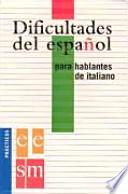 Dificultades del español