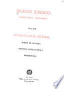 Digesto jurídico: Nomenclator General