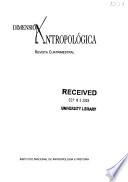 Dimensión antropológica