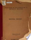 Directorio de bibliotecas de la República Mexicana