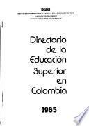 Directorio de la educación superior en Colombia