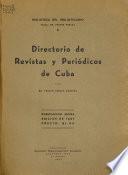 Directorio de revistas y periódicos de Cuba