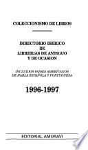 Directorio ibérico de librerías de antiguo y de ocasión
