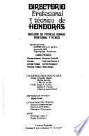 Directorio profesional y técnico de Honduras