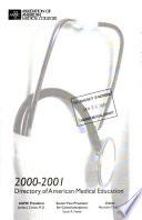 Directory of American Medical Education