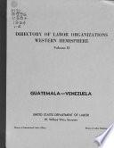 Directory of Labor Organizations, Western Hemisphere Excluding the United States