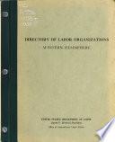 Directory of Labor Organizations, Western Hemisphere Excluding the United States