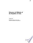 Directory of Officials of the Republic of Cuba